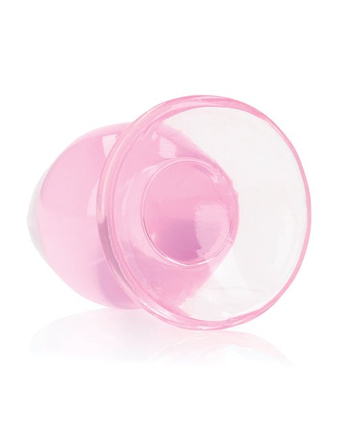 Shots Realrock Crystal Clear Anal Plug - BDSMTest Store