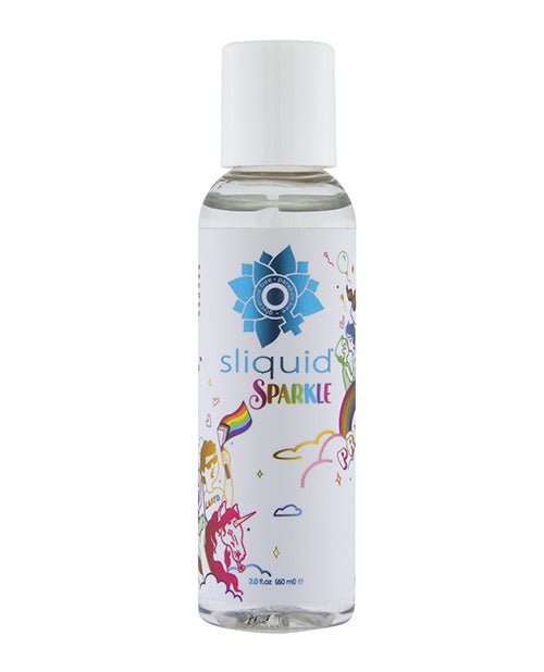 Sliquid Naturals Sparkle Pride Water Based Lube - BDSMTest Store