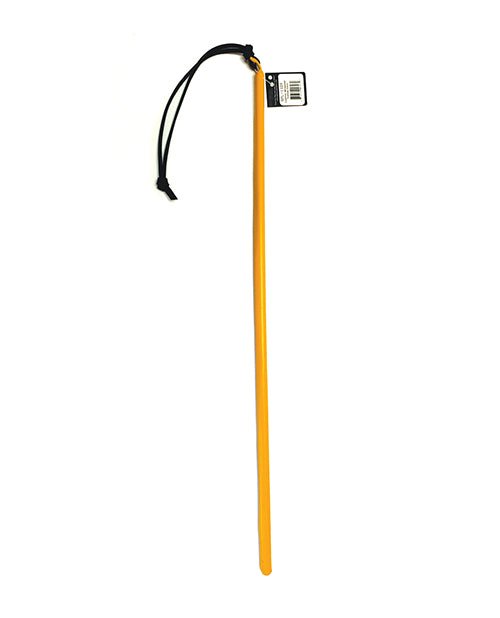 Spartacus 24" Leather Wrapped Cane - Yellow - BDSMTest Store