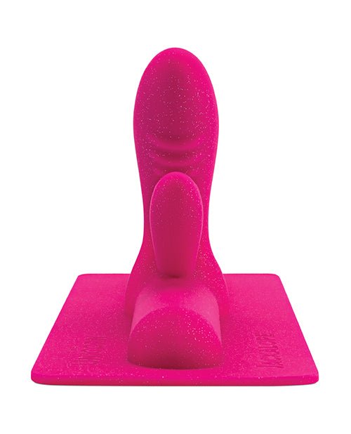 The Cowgirl Unicorn Jackalope Silicone Attachment - Pink - BDSMTest Store