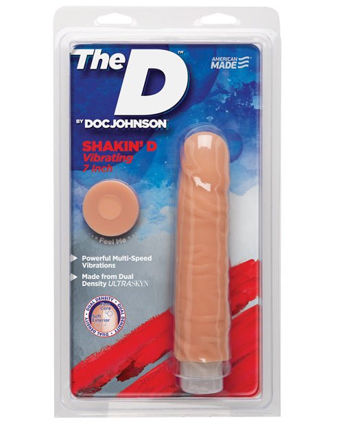 The D Shakin' D Vibrating - BDSMTest Store