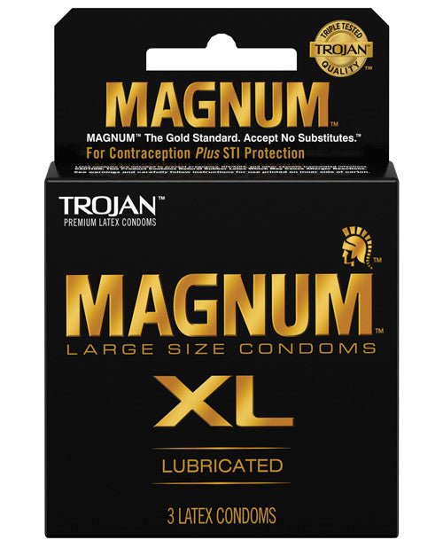 Trojan Magnum Xl - Pack Of 3 - BDSMTest Store
