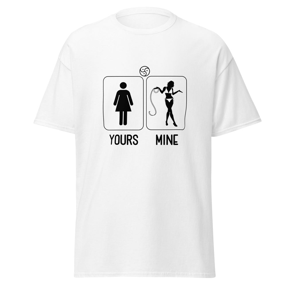 Yours/Mine T-Shirt - BDSMTest Store